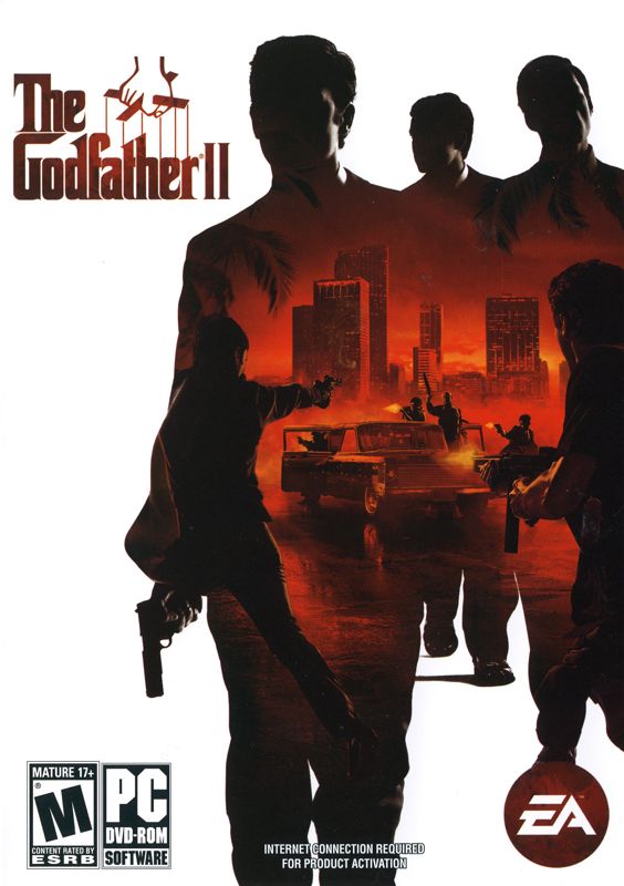 The Godfather II box art for Xbox 360